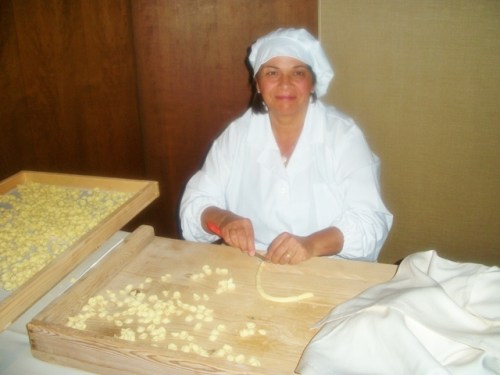 Fresh orecchiette